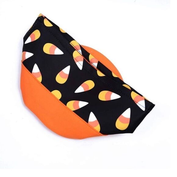 Kids Halloween Trick Or Treat Candy Cone Reusable Candy Tote Bag New - Picture 5 of 5